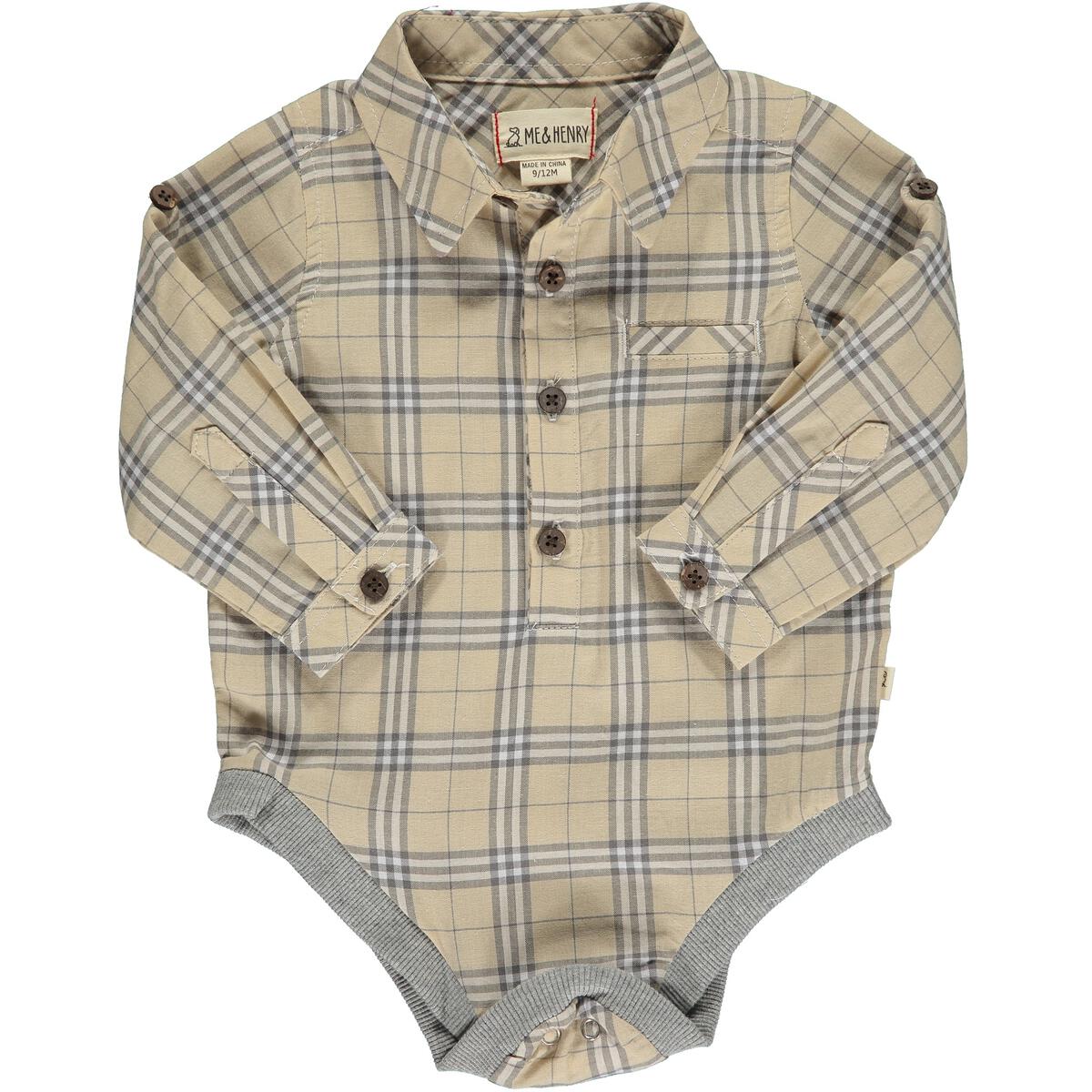 jasper tan plaid onesie – Sugar-N-Spice Children's and Tween + Lily ... jasper tan plaid onesie – Sugar-N-Spice Children's and Tween + Lily ...