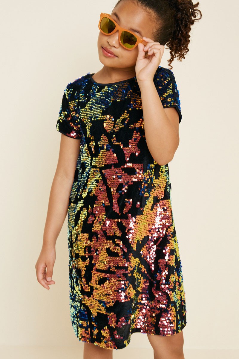 reversible sequin dress Derek Lam 10 Crosby Lani Reversible Sequin Cami Dress Fuchsia/Silver 4