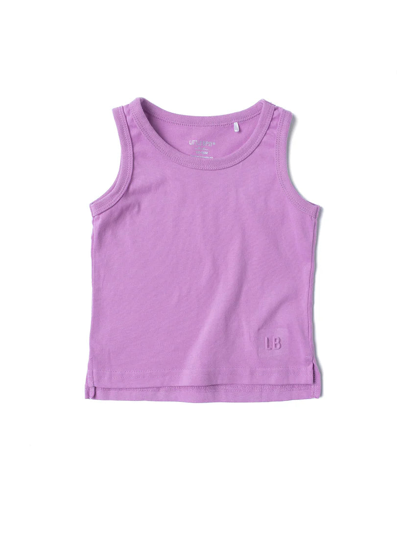 little bipsy elevated tank top electric lilac