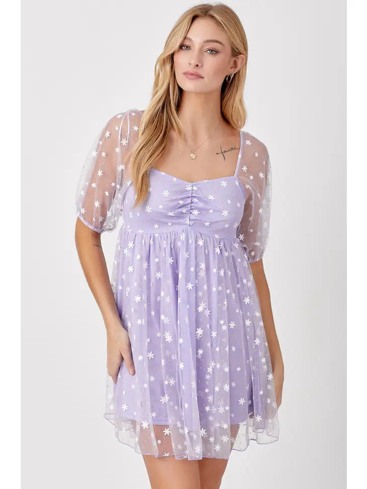 lavender tulle daisy dress SugarNSpice Children's and Tween + Lily