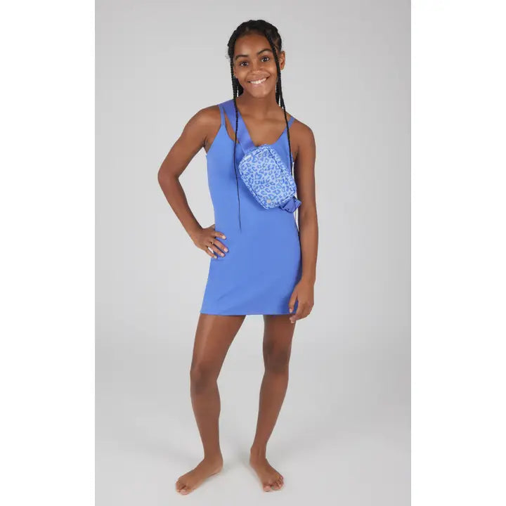 Girls Lux Baja Blue Tennis Dress And Bum Bag Sugar N Spice Children s girls-lux-baja-blue-tennis-dress-and-bum-bag-sugar-n-spice-children-s