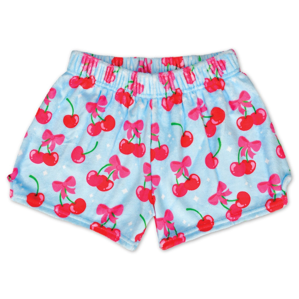 Girls Cherries Jubilee Flutter Sleeve Shorts Set by Bestaroo main image 0