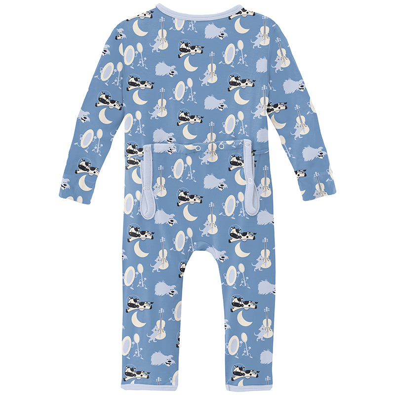 dream blue hey diddle diddle zipper coverall
