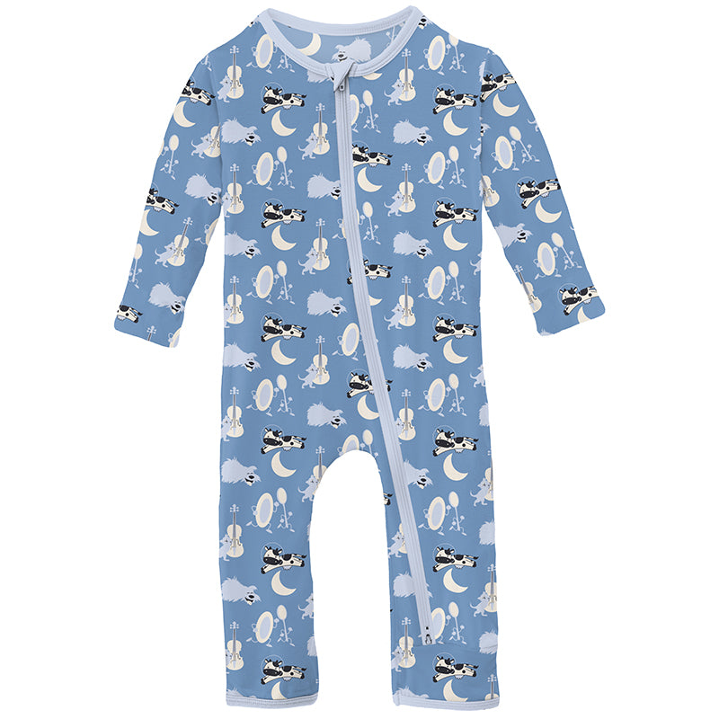 dream blue hey diddle diddle zipper coverall