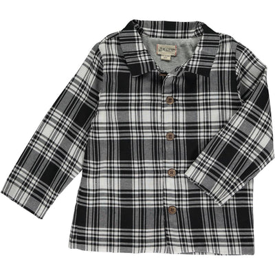 black/white lumberjacket