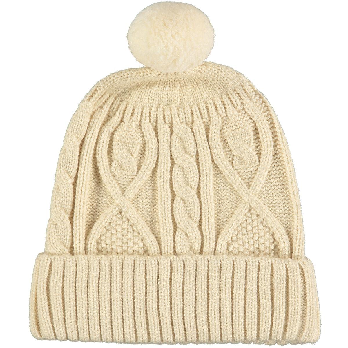 ivory maddy knit hat