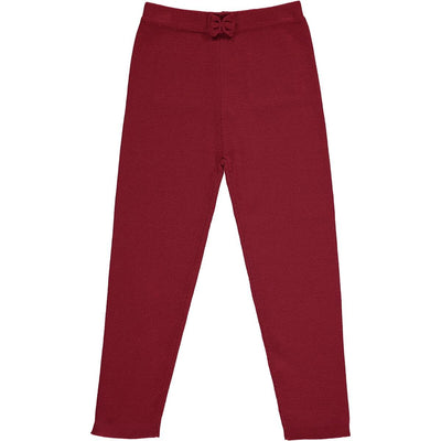 red polly pants