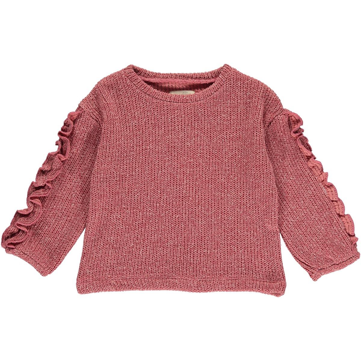 jess pink sweater