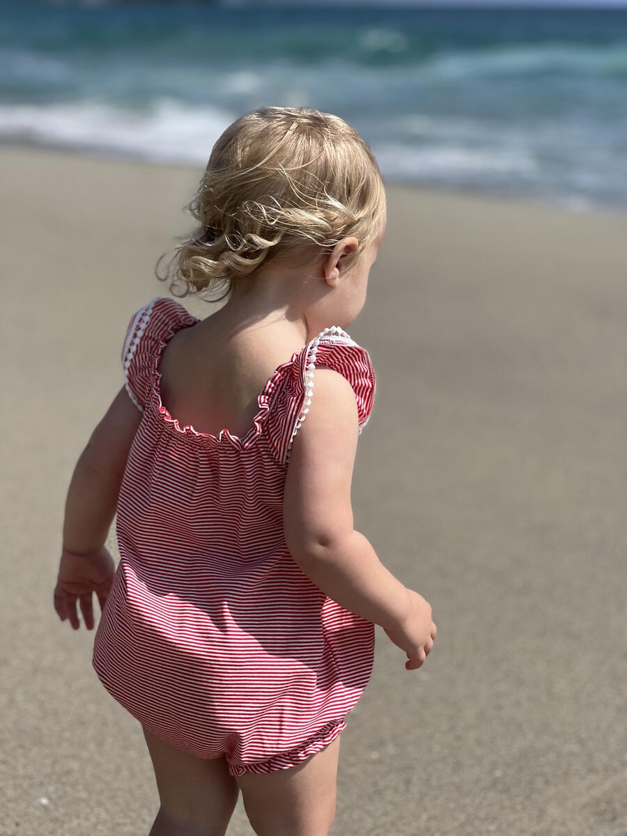 red aspen romper