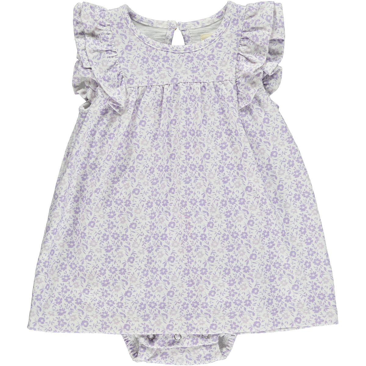 lavender ditsy floral jenn dress