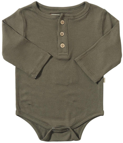 aynor green rib onesie