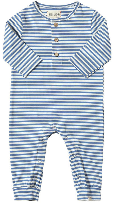 mason royal/white romper