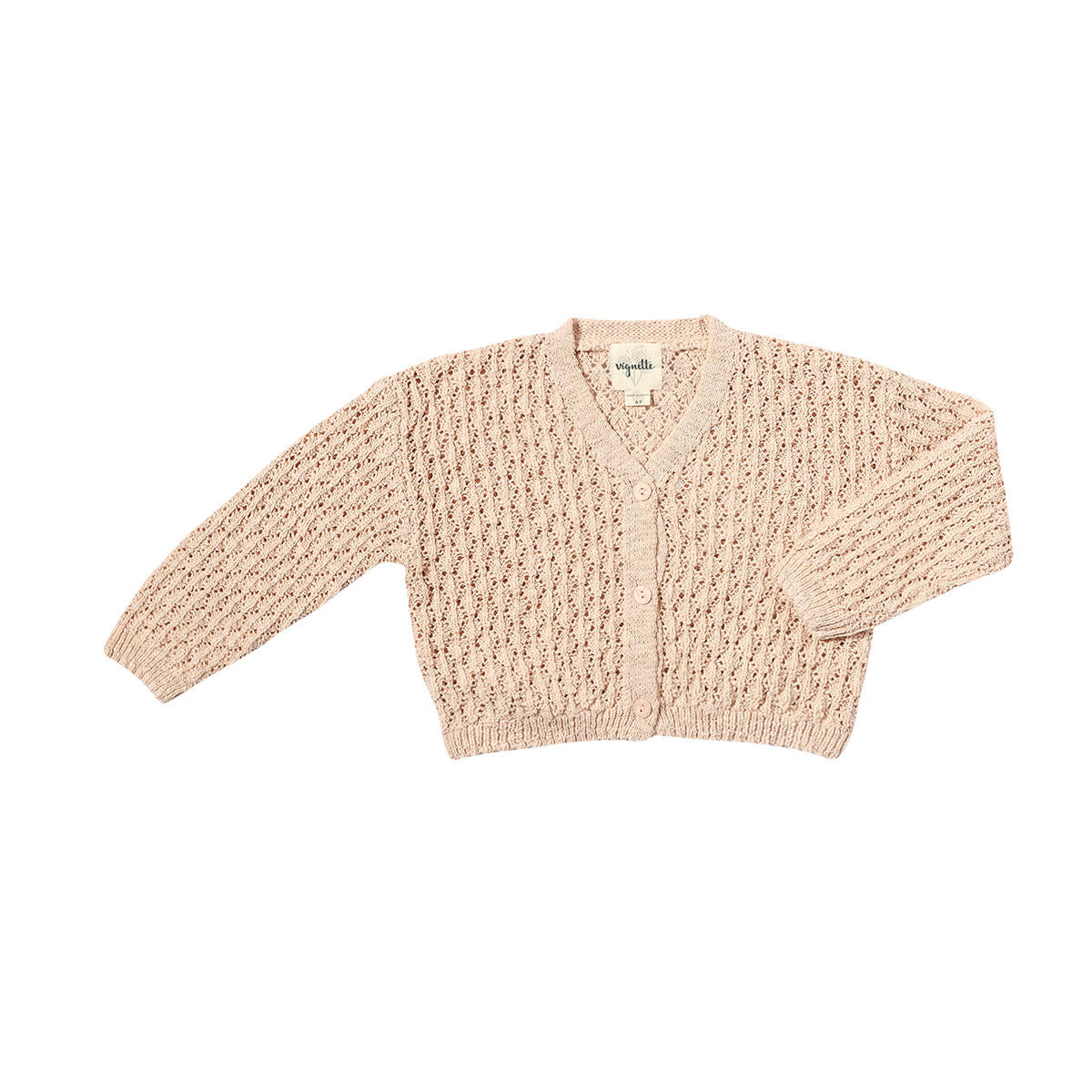 margot blush cardigan