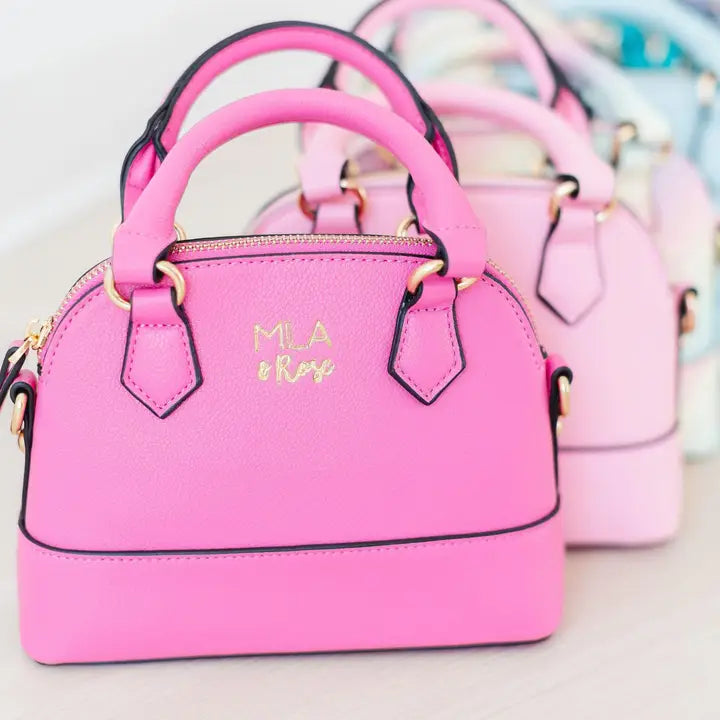 hot pink girl's purse