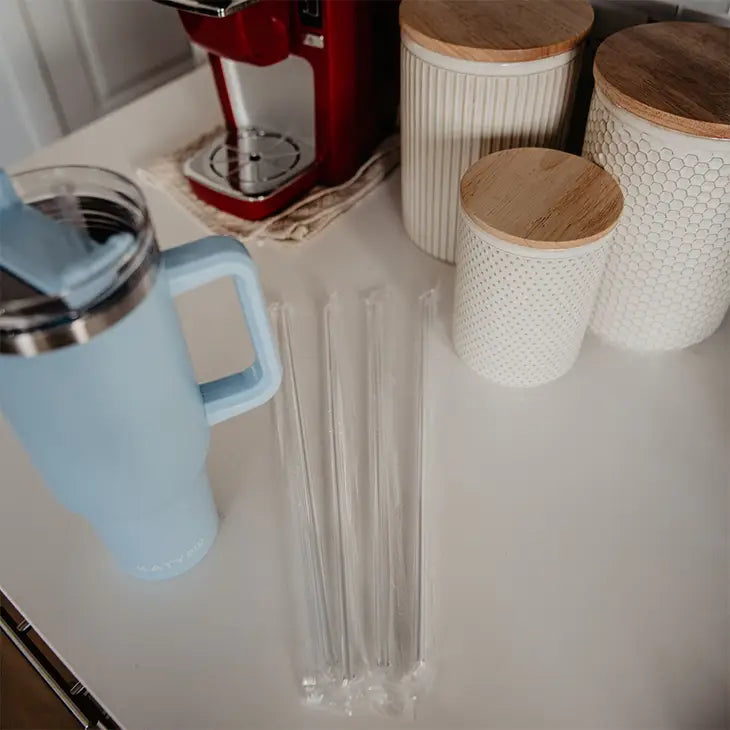 4 replacements tumbler straws