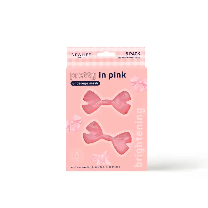 pretty in pink brightening under eye masks