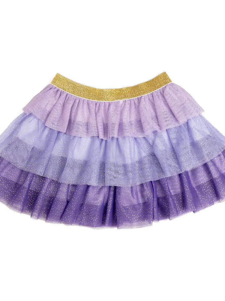 lavender petal tutu skirt