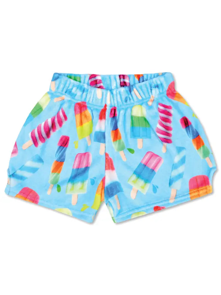 popsicle plush shorts