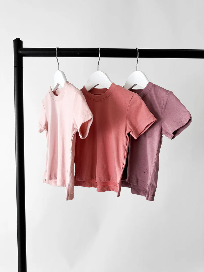 elevated tee shades of mauve