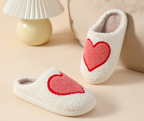 big heart slippers