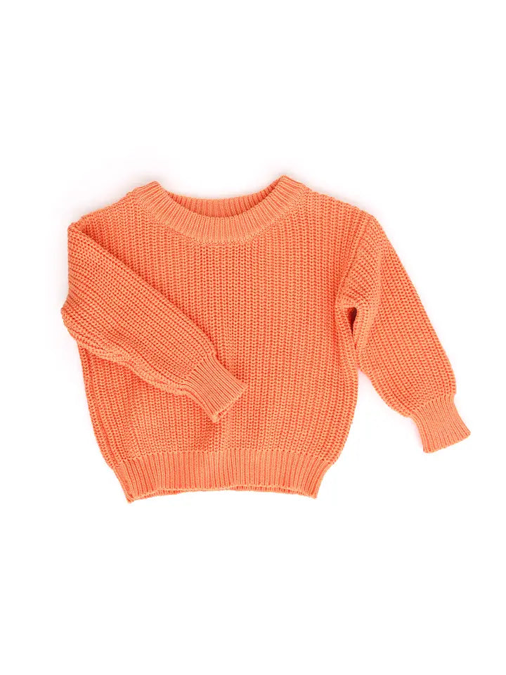 gigi and max peach sweater