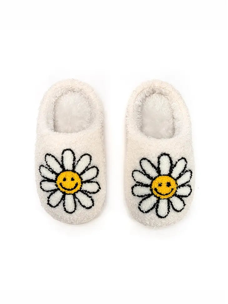 kids daisy slippers