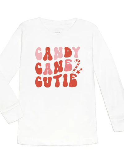 candy cane Cutie ls shirt