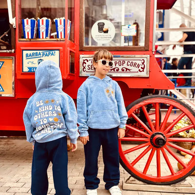 be kind blue hoodie