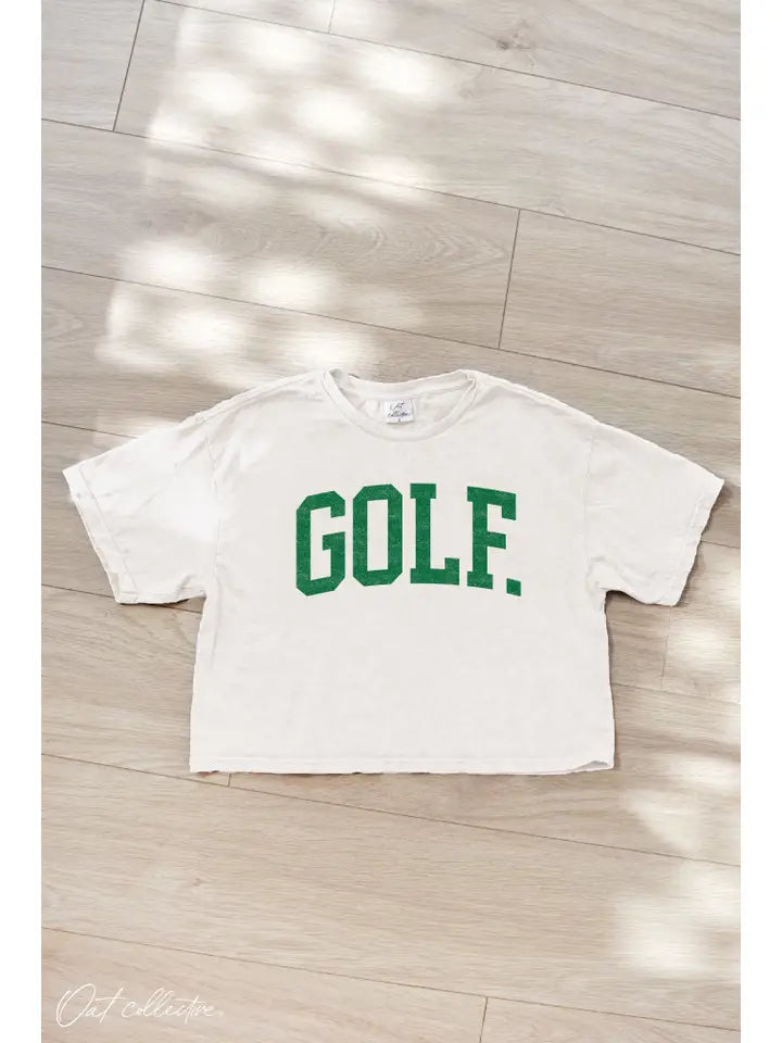 golf cream golf graphic tee