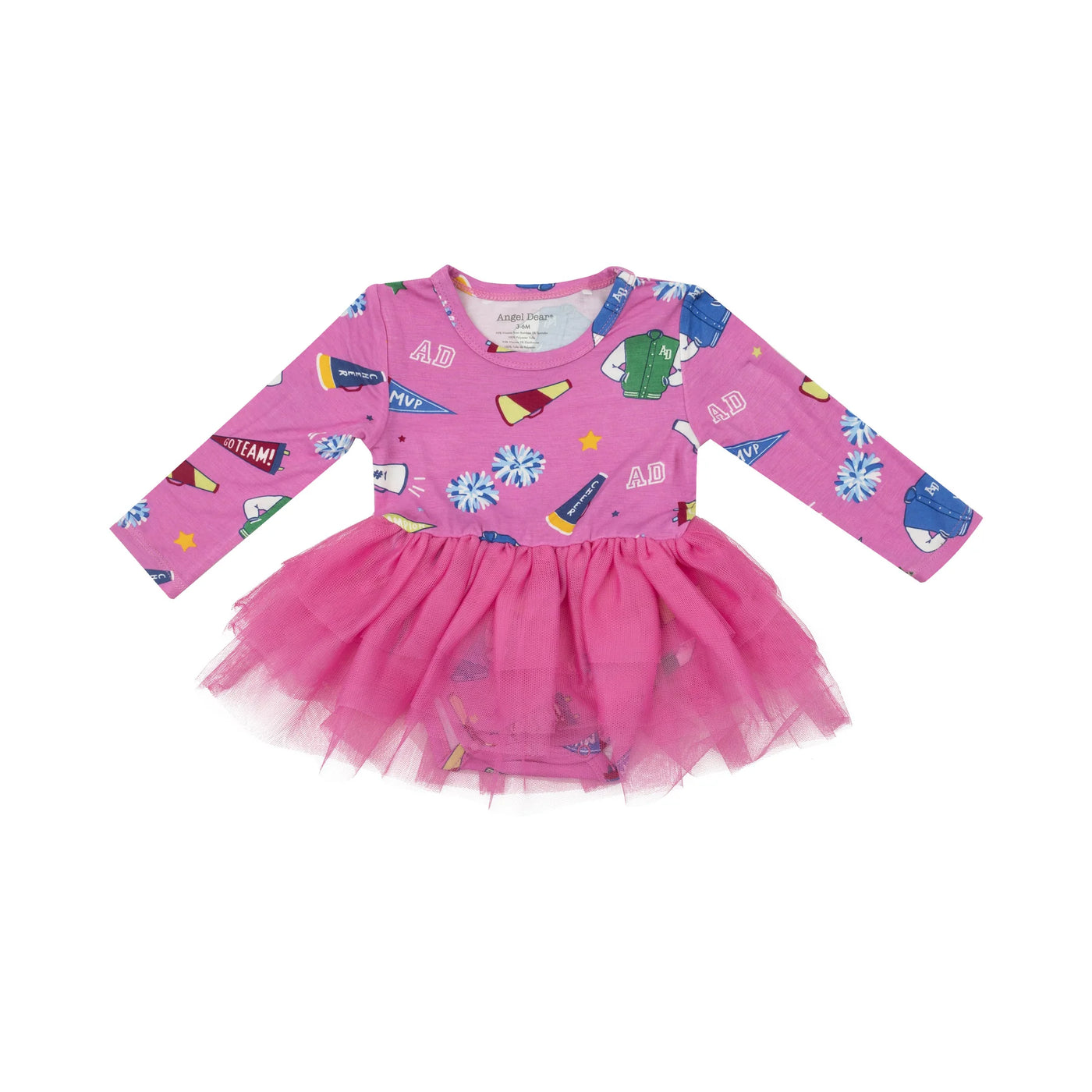 varsity cheer ls tutu bodysuit