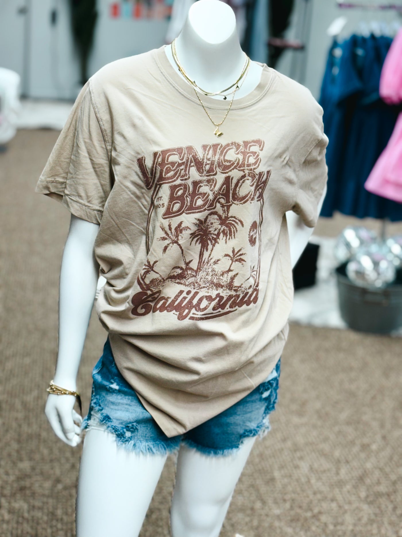 venice beach california graphic tee