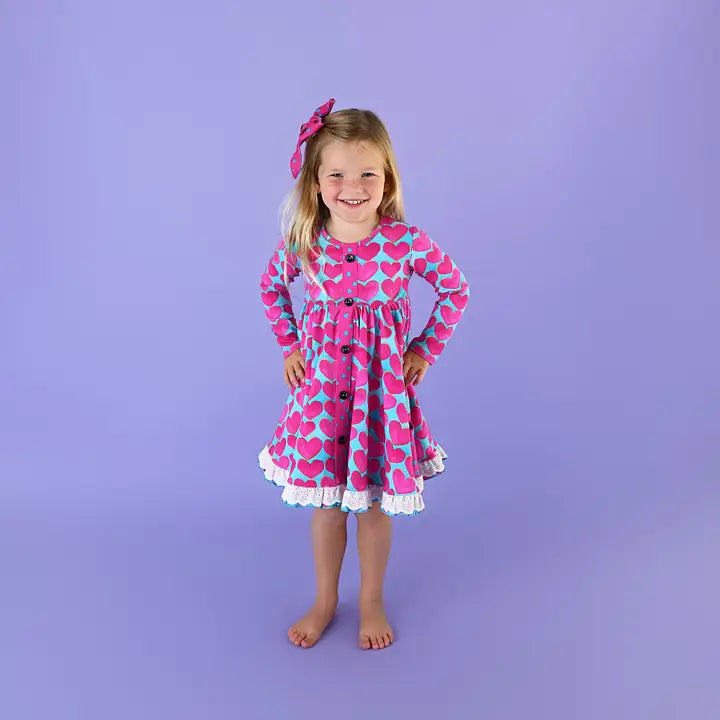 cora button dress