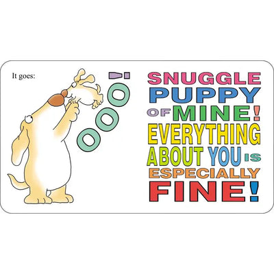 snuggle puppy! board book