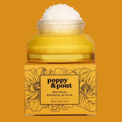 poppy and pout lip scrub