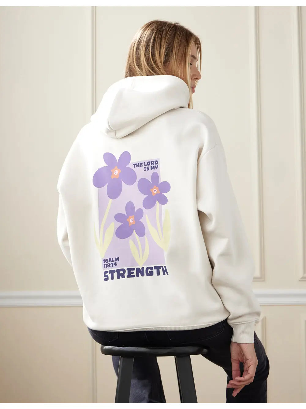 My Strength Hoodie - stock