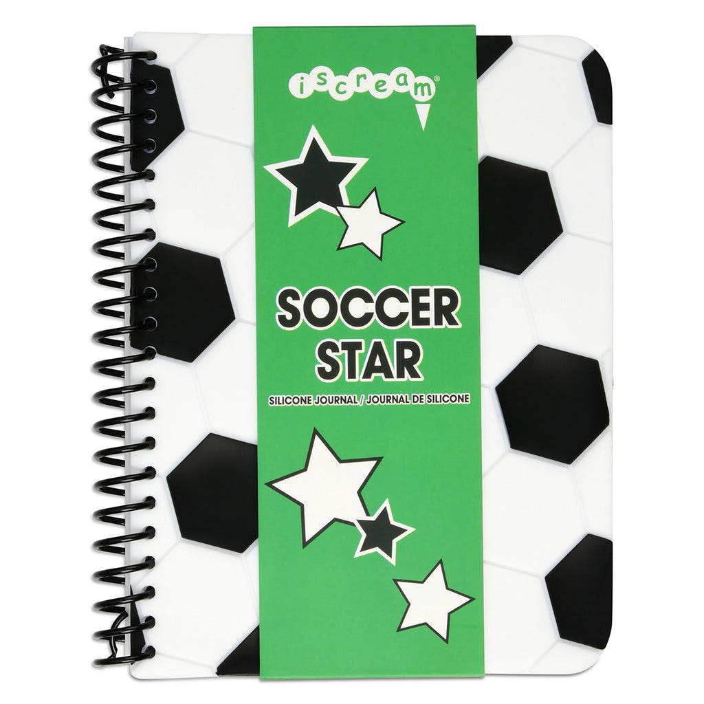 soccer star silicone journal