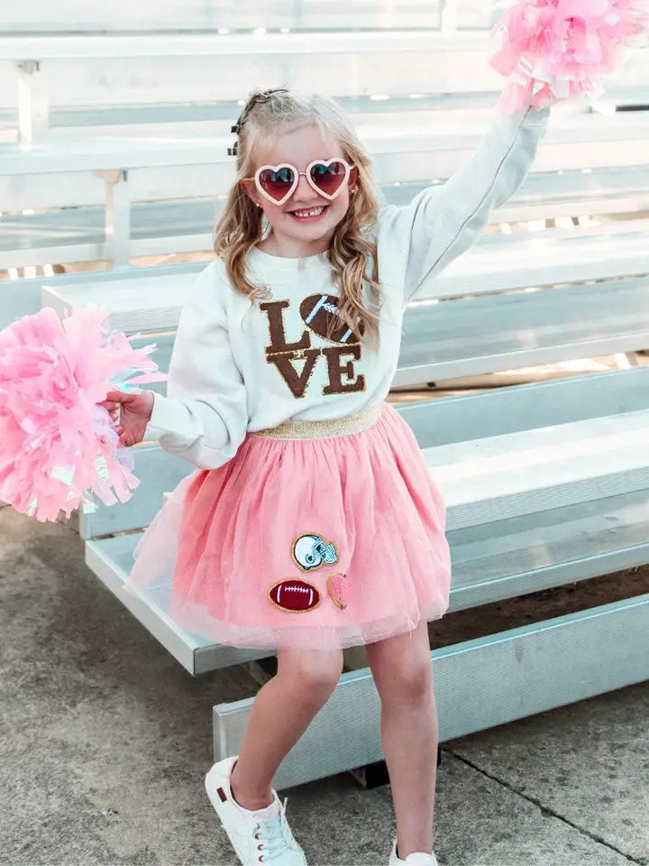 football patch tutu