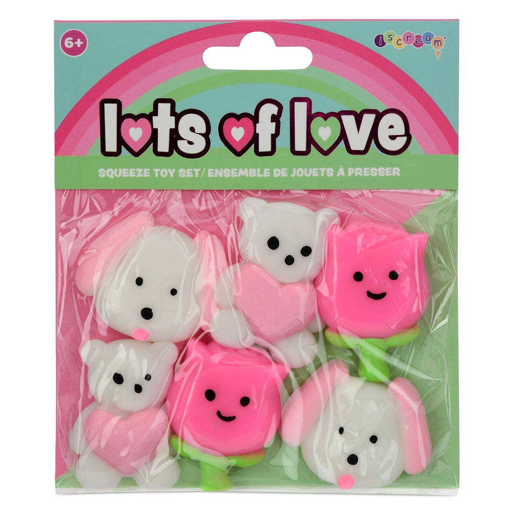 lots of love squeeze toy set