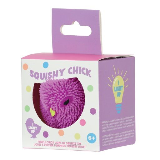 chick light up squeeze toy