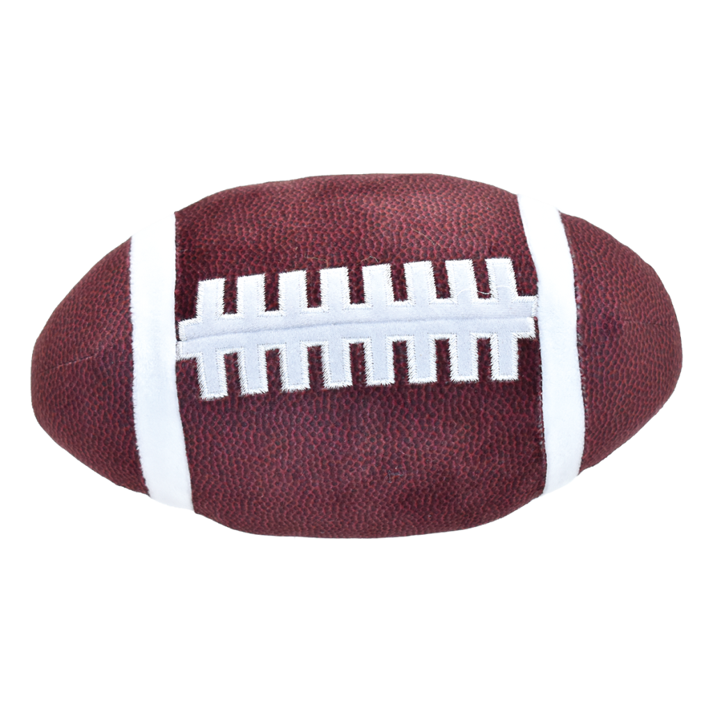 3d slow rise football pillow