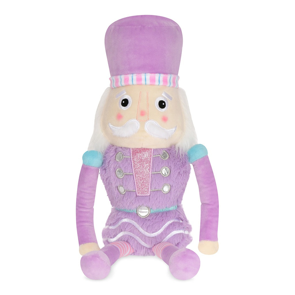 lavender nutcracker plush