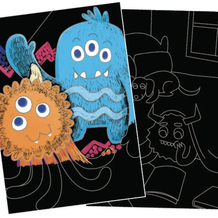 scratch & scribble monster pals – Sugar-N-Spice Children's and Tween ...