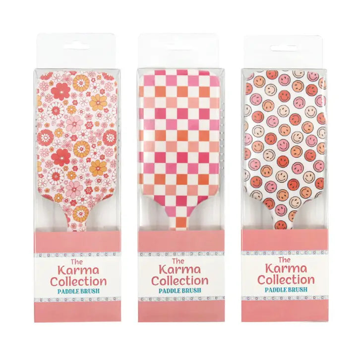 karma collection paddle brush