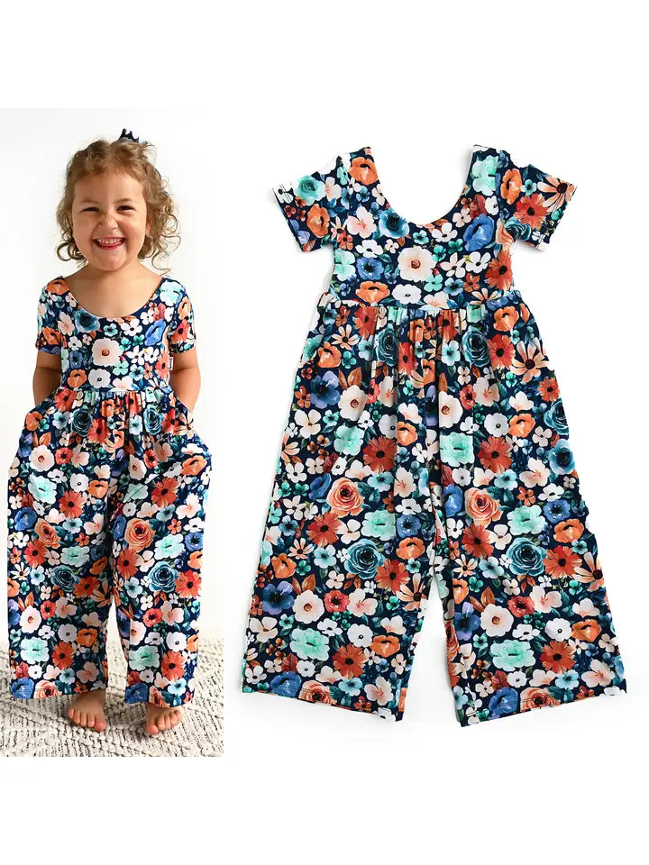 gigi and max bamboo wide leg della romper