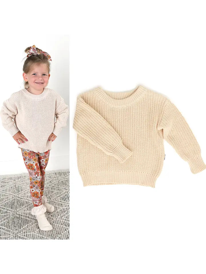 gigi and max sand sweater