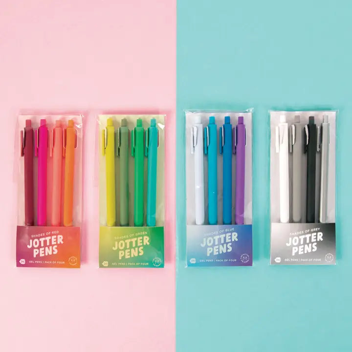 gradient jotter pen sets 4 pack