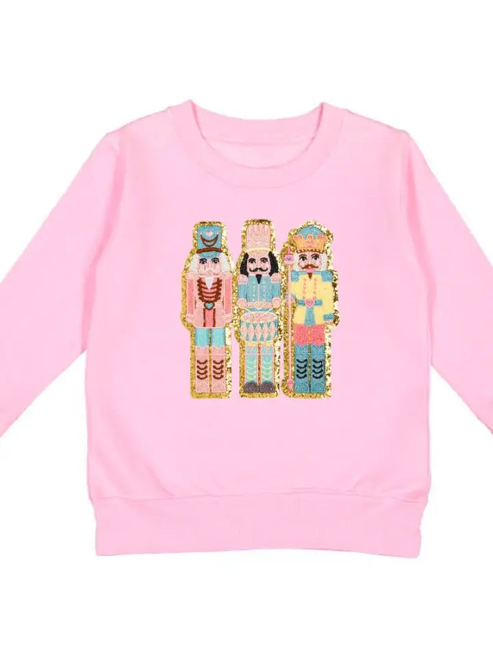 nutcracker patch sweatshirt