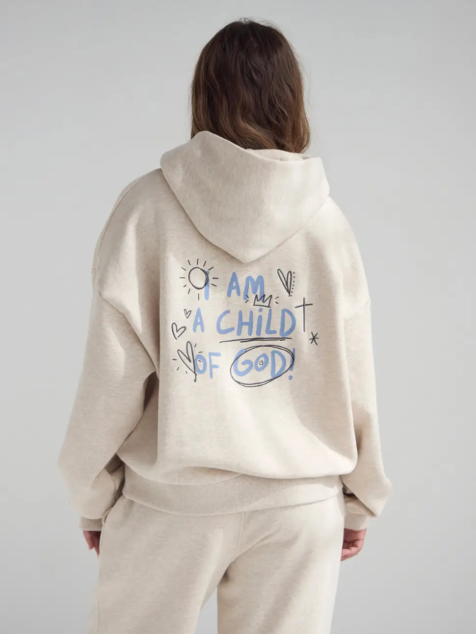 Child of God Full Zip Hoodie- stock