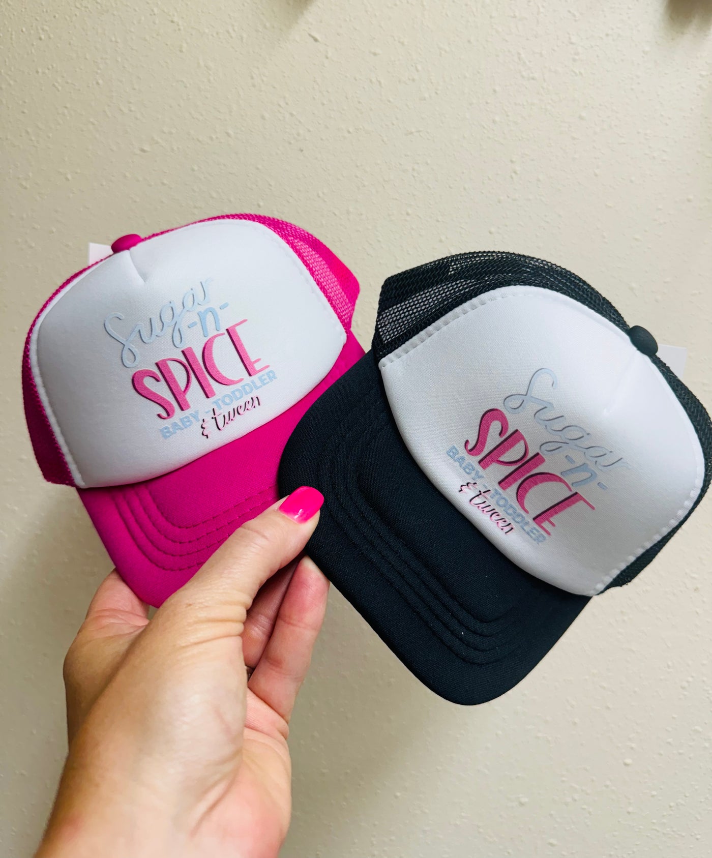 sugar-n-spice trucker hat