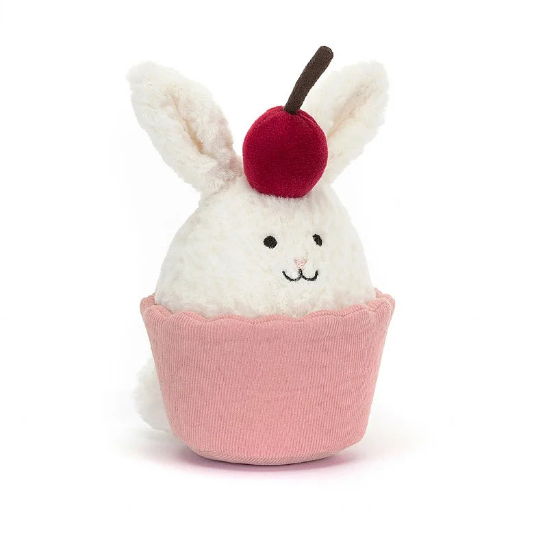 dainty dessert bunny cupcake